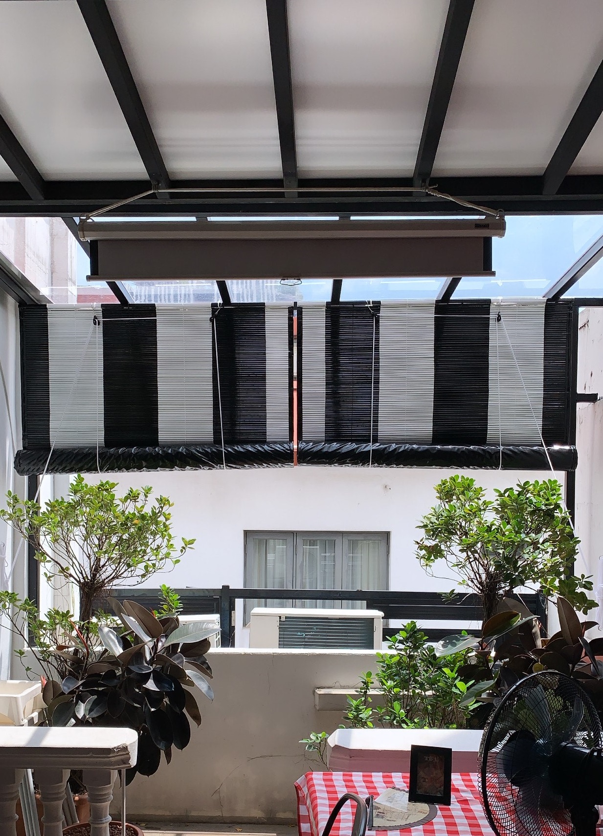 Dual Colour Bamboo Blind With Backing